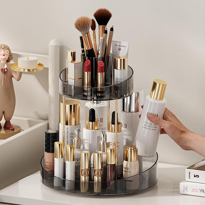 Rotating Makeup Organizer